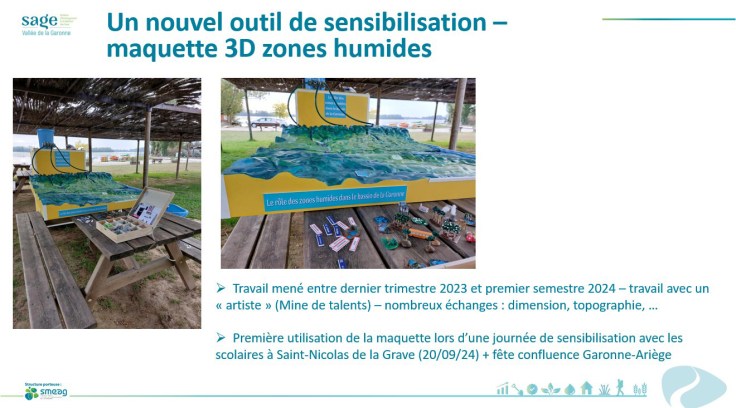 Animation du groupe de travail sur les zones&nbsp;humides