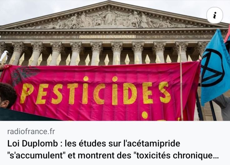 J&rsquo;ai eu beau chercher, je n&rsquo;ai pas trouvé de caution scientifique pour justifier la loi&nbsp;poison