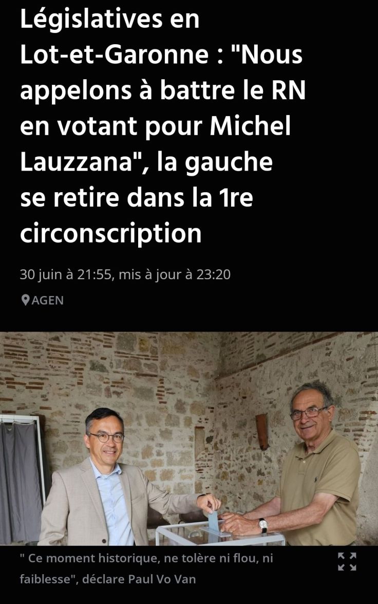 Le député Michel Lauzzana abandonne le&nbsp;Lot-et-Garonne